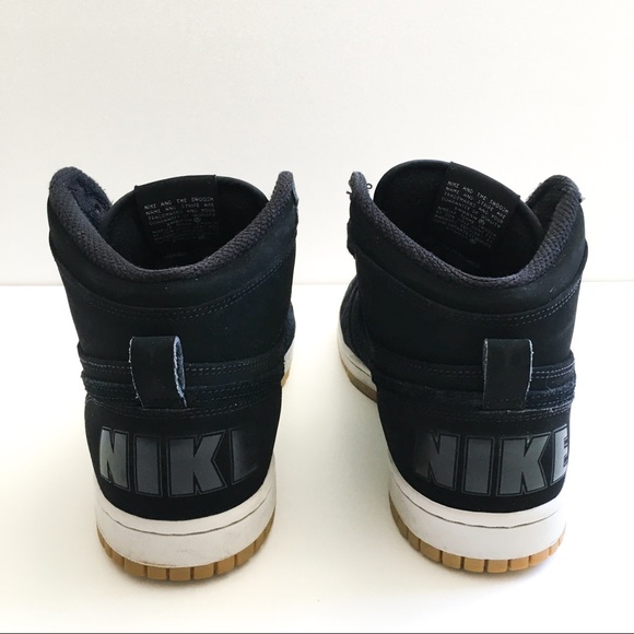 Nike Big High Lux Shoes Size 8 in Black - Picture 7 of 10